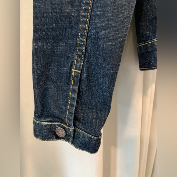 Levi Strauss Signature Women’s Denim Trucker Jacket/Blazer 90% Cotton; M (8/10) - Picture 2 of 8